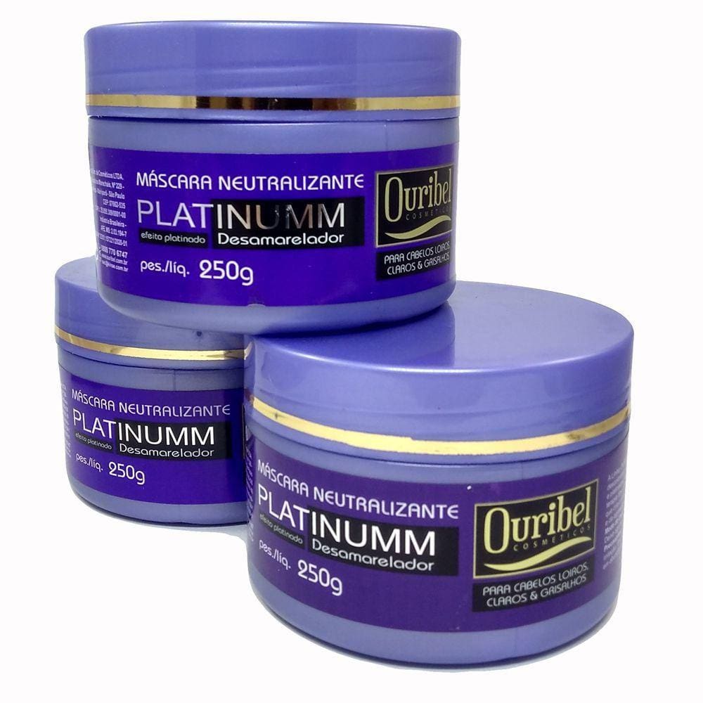 Mascara Desamarelador Platinumm Ouribel 250G