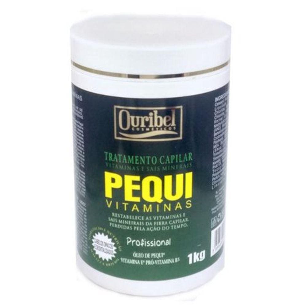 Mascara Capilar Pequi Vitaminas 1Kg Ouribel