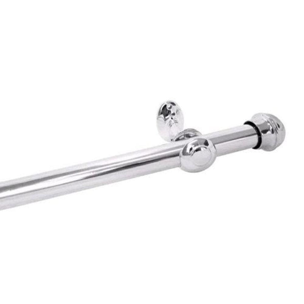 Varão 4 Metros Cromado Simples 19 Mm