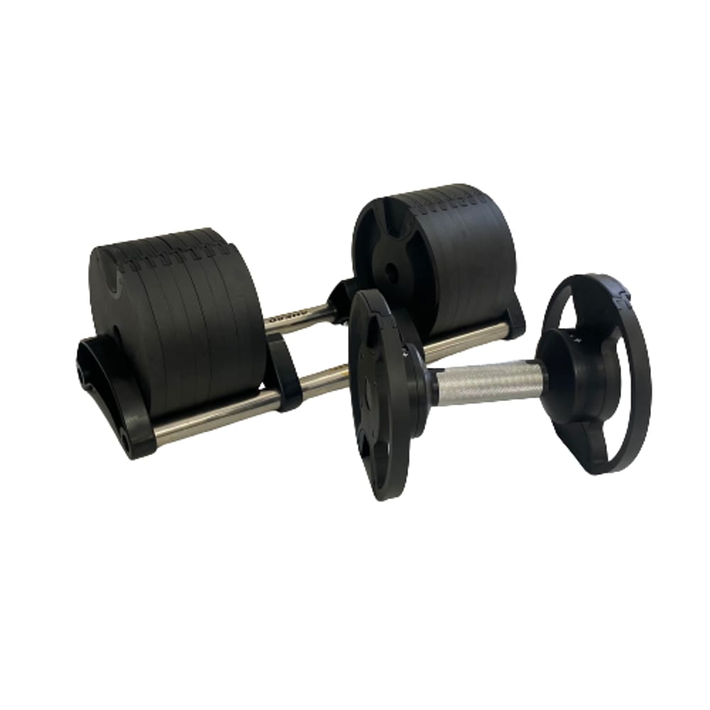 Dumbbell Halter Ajustavel até 20kg Ahead Sports