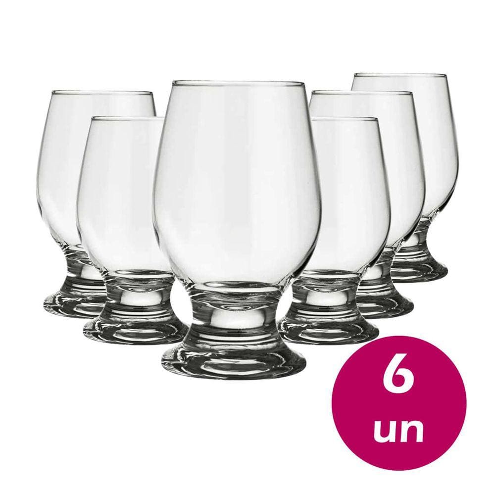 Copo Paulista 300ml para Cerveja Jogo 6 Unidades - Nadir