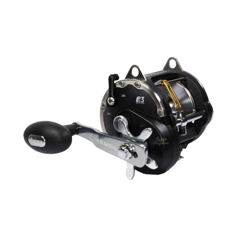 Carretilha Para Pesca Pesada Okuma Convector CV 55 3 Rolamentos 4.0:1 Drag 10Kg