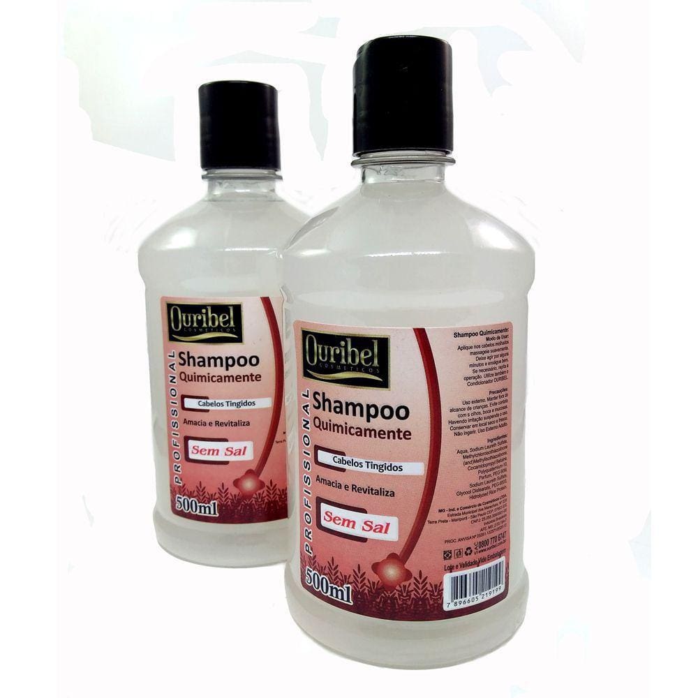 Shampoo Quimicamente Ouribel 2Litros