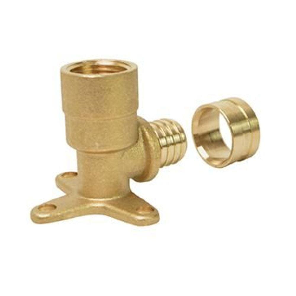 Cotovelo Base Fixa Curto 3 Abas 20X1/2" Pex, Emmeti