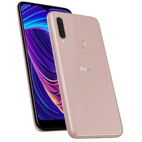 imagem-Smartphone Philco Hit P10 - 128GB 4GB RAM Octa-core Tela 6,2 3 Câmeras - Rose Gold