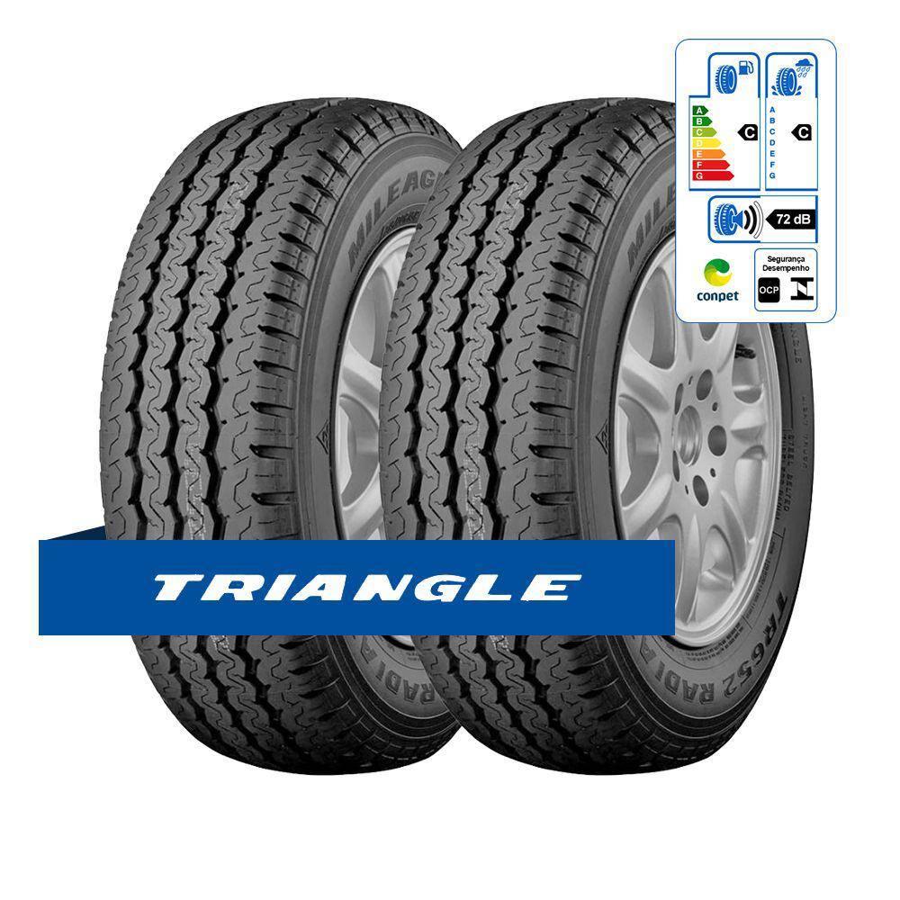 Pneu 225/75R16C TR-652 10 Lonas 118/116Q Triangle- Jogo com 2 Pneus