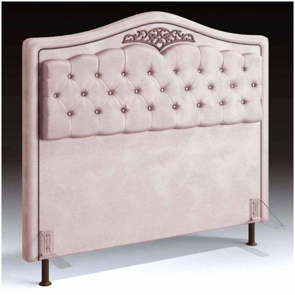 Cabeceira Holanda 1,60 Para Cama Box Queen Rose Luxor