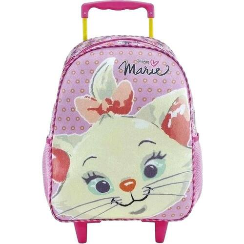 Mochila de rodinhas GATINHA MARIE - Tamanho 16 Menor preço em Mochila de rodinhas GATINHA MARIE - Tamanho 16