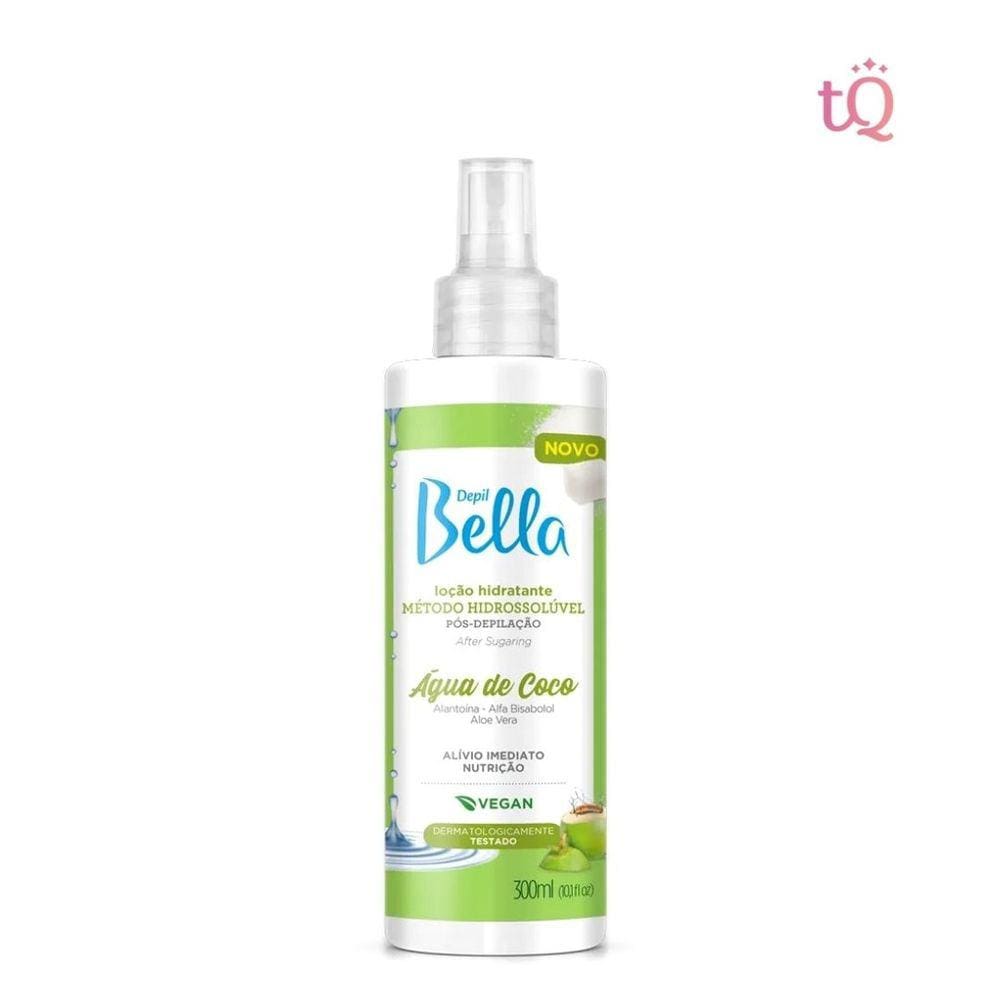 Loçao Adstrigente Hidrossoluvel Agua De Coco Depil Bella 500Ml