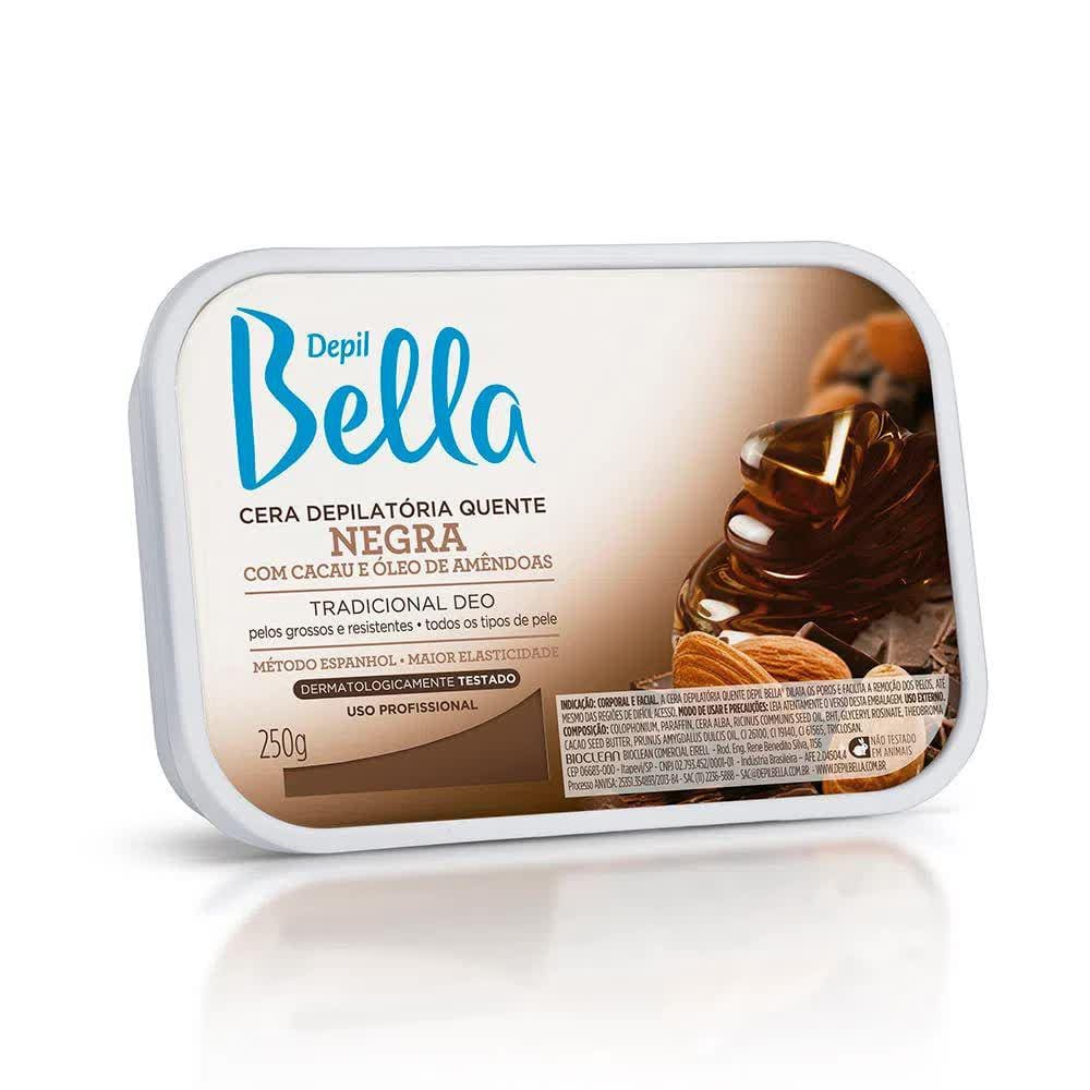 Cera  Depilatoria Depil Bella Negra 250Gr