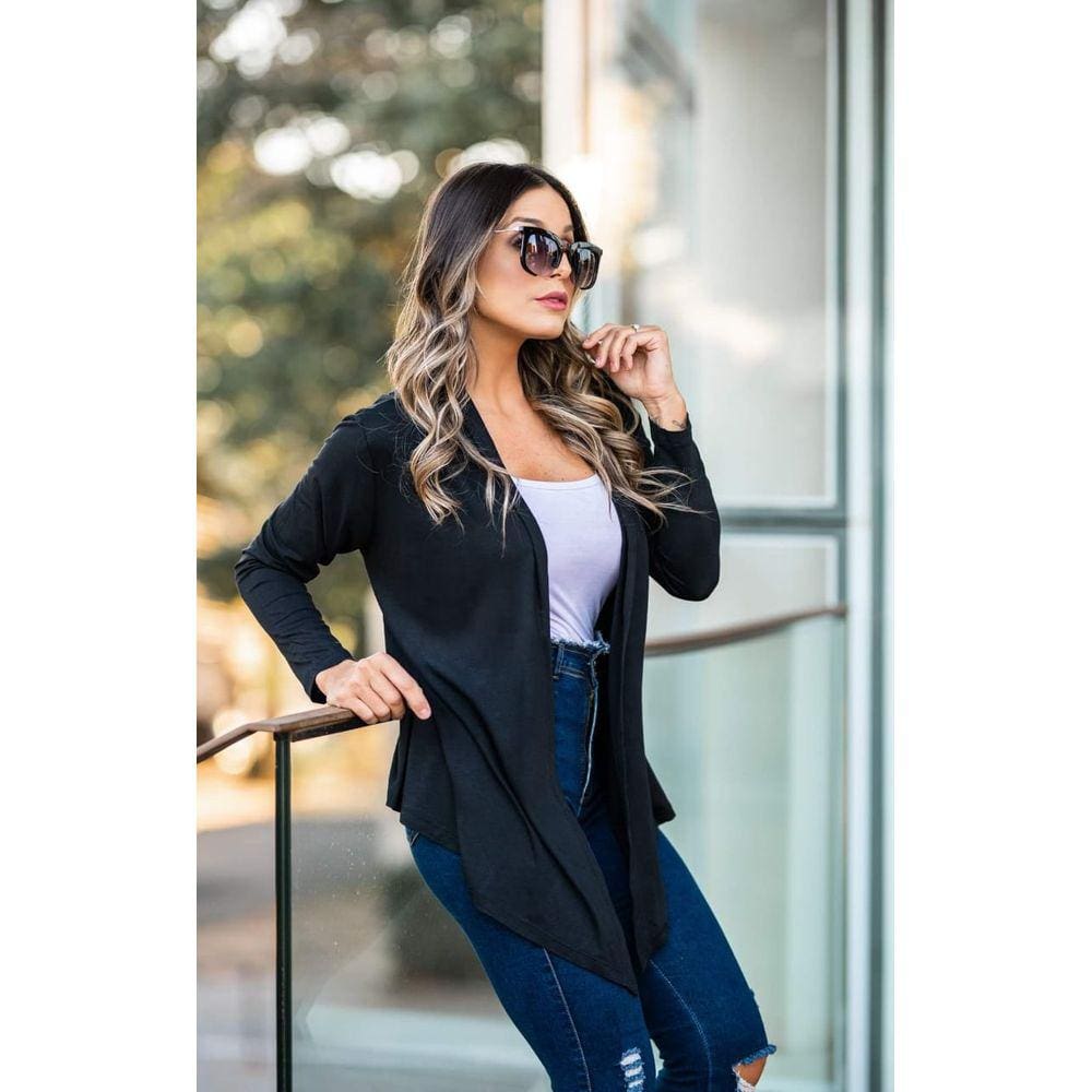 Cardigan Feminino Kimono Cardigã Blusa Casaco Cardigans