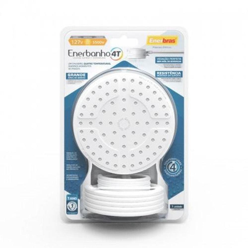 Enerbanho 4 T (127 V~5500 W) - Enerbras Branco - E3401-Eb
