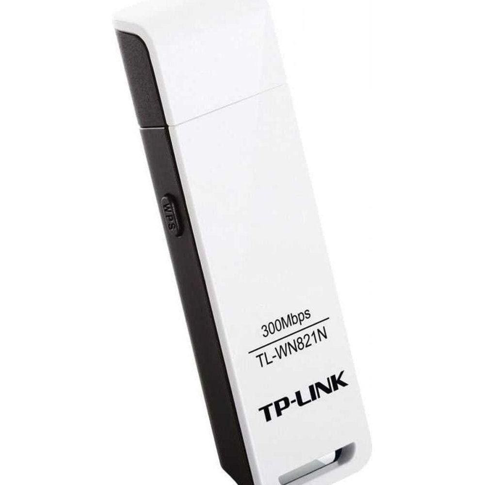 Adaptador Placa Wireless Tp-Link Usb Wn-821N 300Mbps Wi-Fi