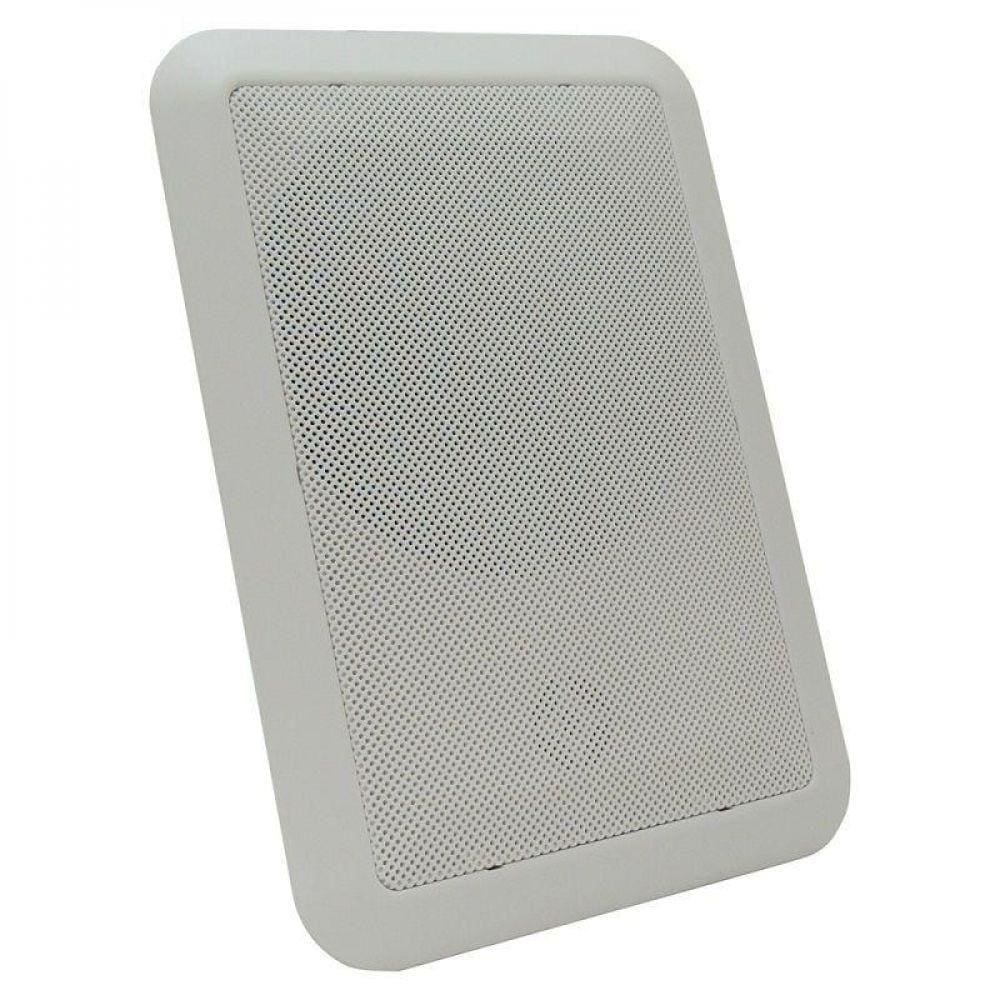 Arandela Fiamon Retangular Com Tweeter 50w Rms 8 Ohms Branca