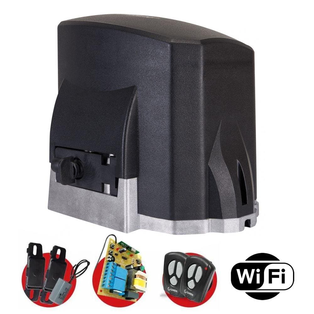 Kit Motor Deslizante WiFi Garen 1/4 HP KDZ Fit 220v 400Kg