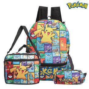 Mochila Pokemon Vira Playset Campo De Batalha Pikachu Sunny