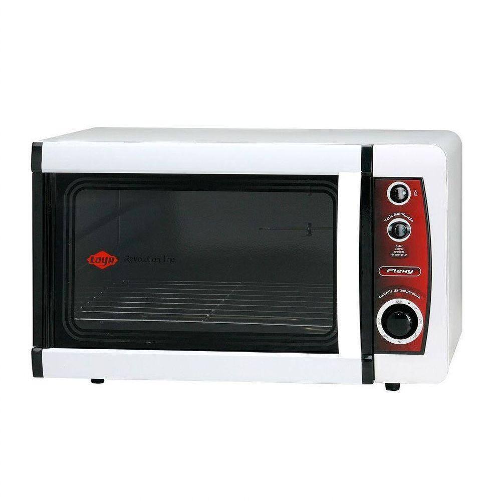 Forno 46l Layr Branco - Elétrico - Flexy Easy Clean - 220v