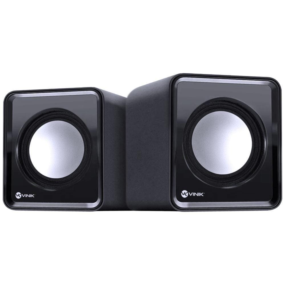 Caixa De Som 2.0 Usb 5v 2x 1w Controlador De Volume Vs-01