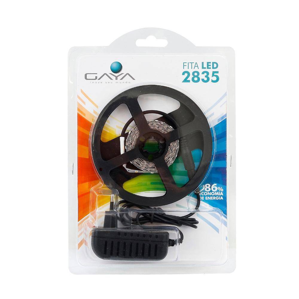 Fita Led Fita Led 2835 12V Transparente Ref 9039 Azul 4,8 W Gaya