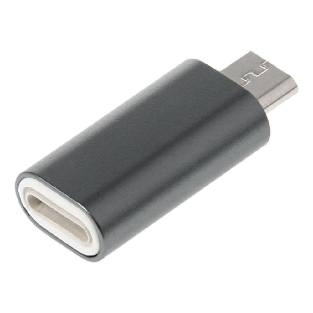 Adaptador Lightning 8 Pino (fêmea) x Microusb (macho)