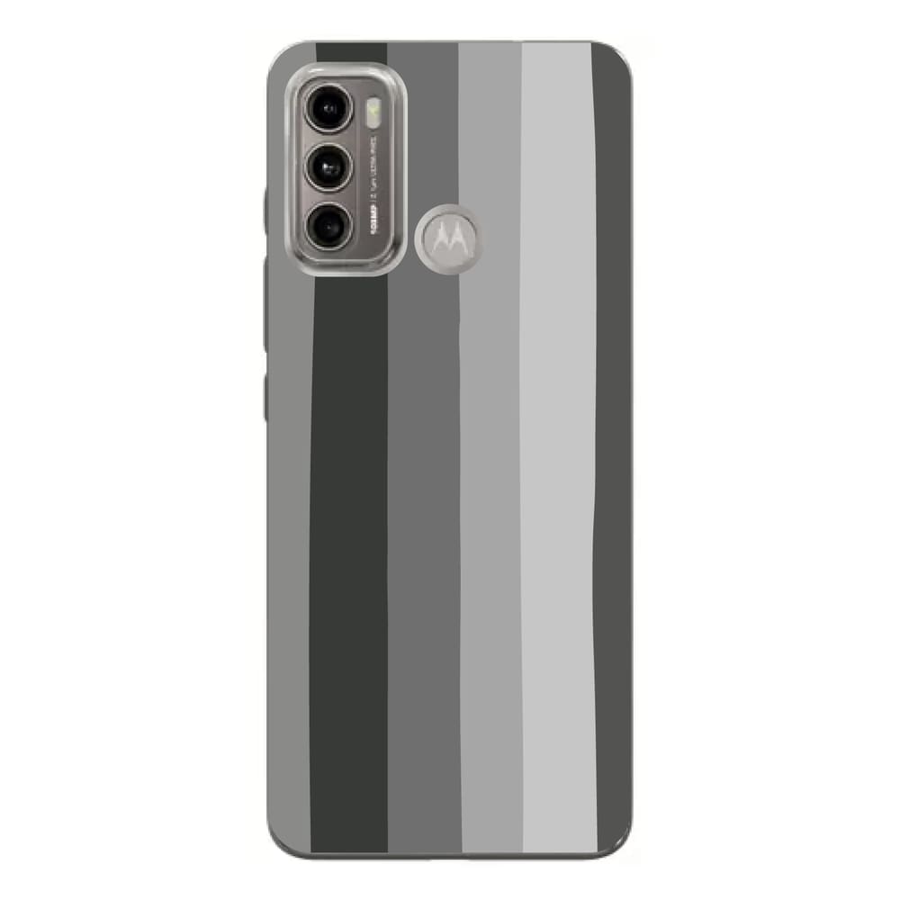 Capa Case Capinha Motorola Moto G60 Arco Iris Cinza