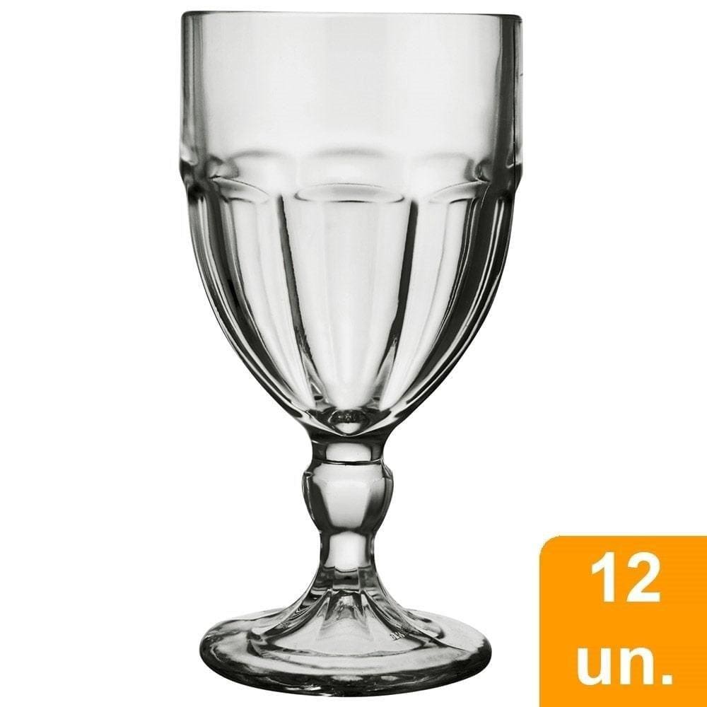 Jogo de 12 peças Taça Bristol Água - 340ml -  Nadir