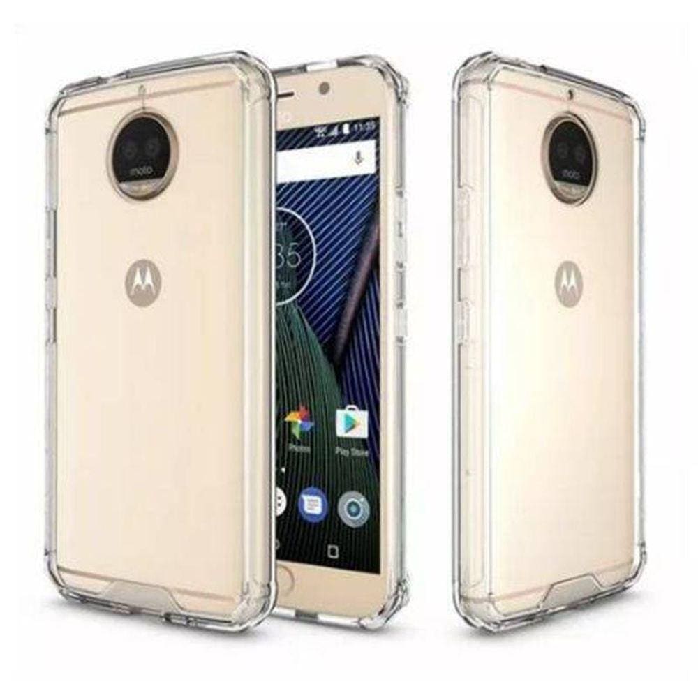 Capinha Silicone Transparente Antichoque Moto C XT-1750