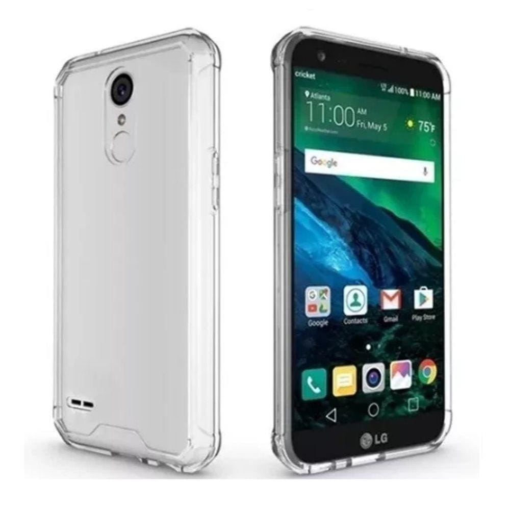 Capinha Silicone Transparente Antichoque Lg K4