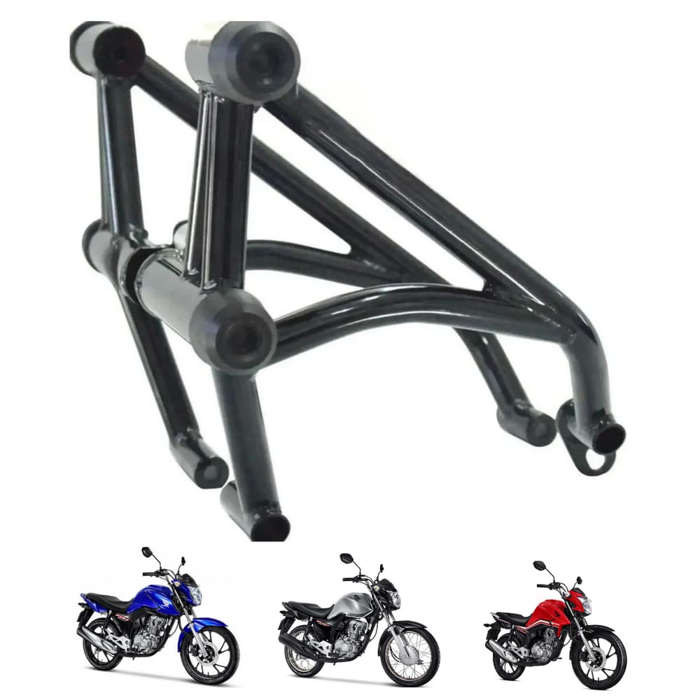 Protetor Stunt Race Street Cage Fazer 150 Factor 150 Preto