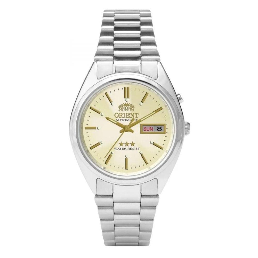 Relógio Orient Automático Masculino Prata 469Wa3f C1sx - Cod 30031038
