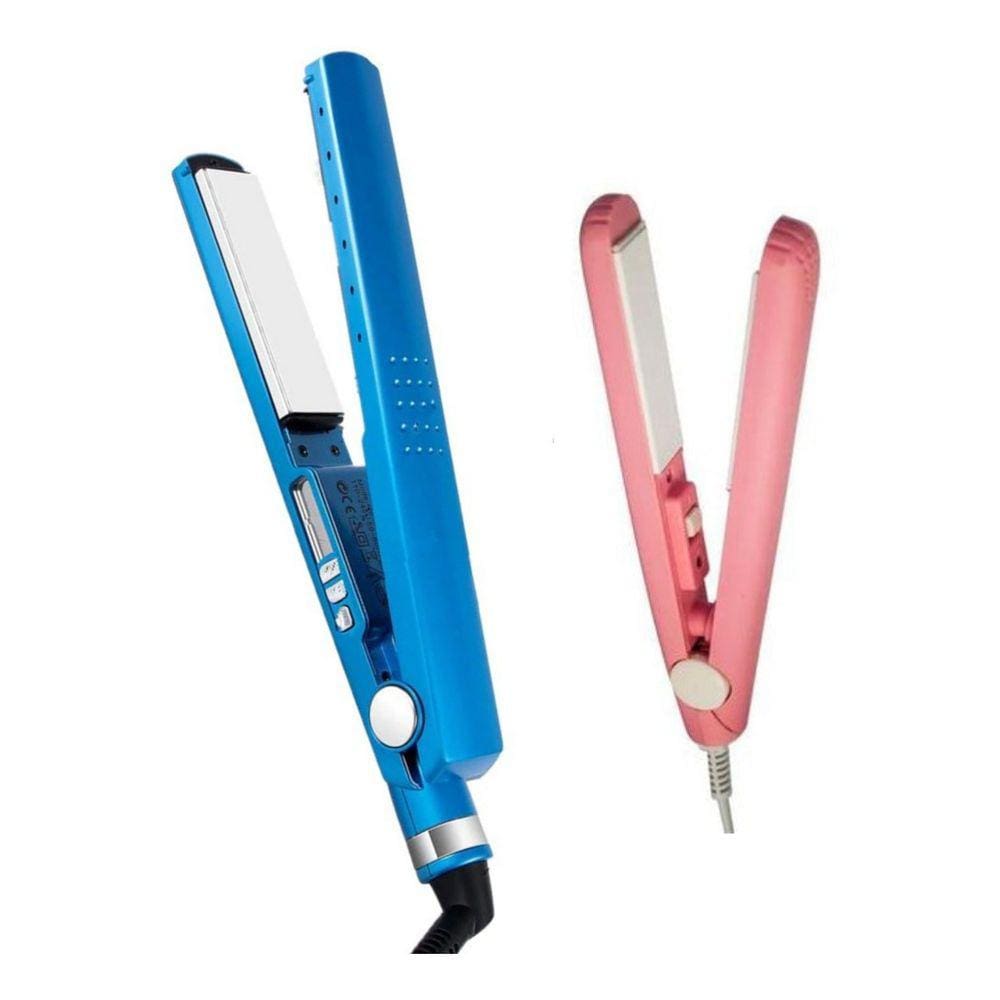 Kit Chapinha Profissional + Mini Prancha Para Retocar a Raiz