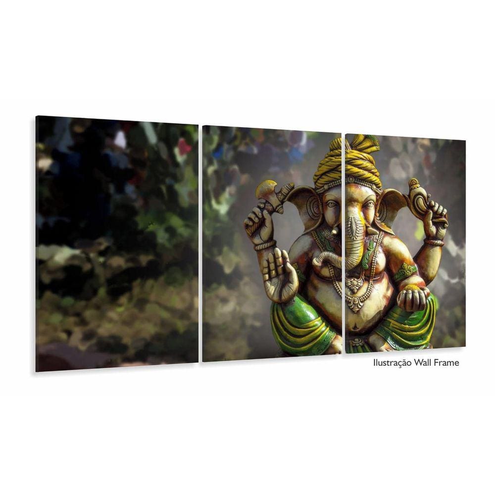 Quadros Decorativos Religioso Lord Ganesha Sala 120x60