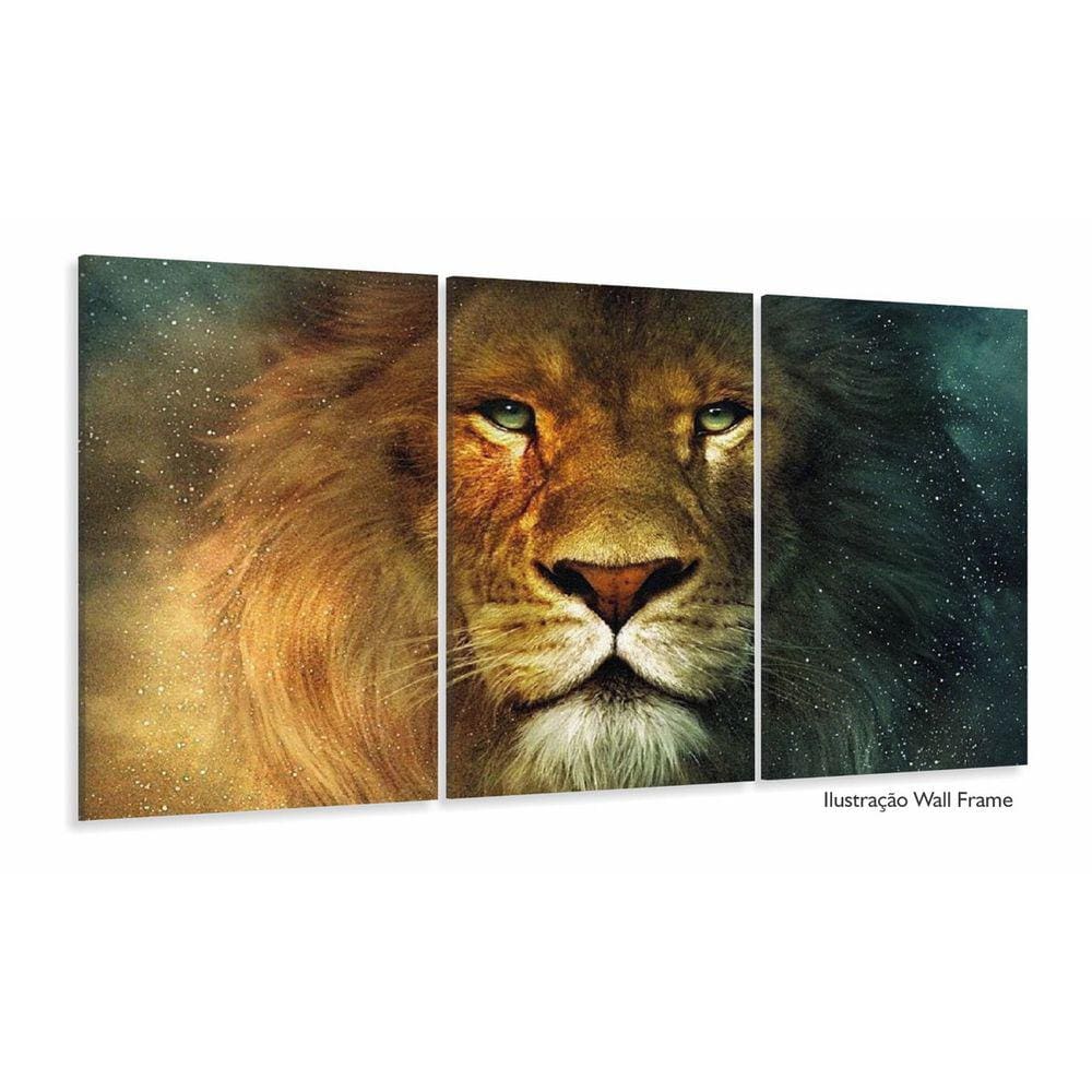 Quadros Decorativos Leão de Judá Animal Sala Quarto 120x60 3