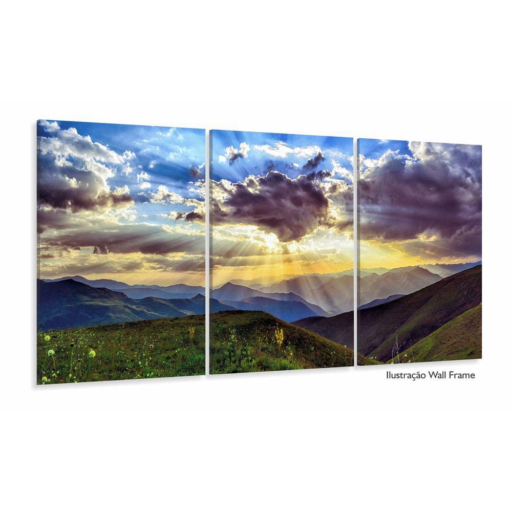Quadro Decorativo Paisagem Montanhas Vale Arte