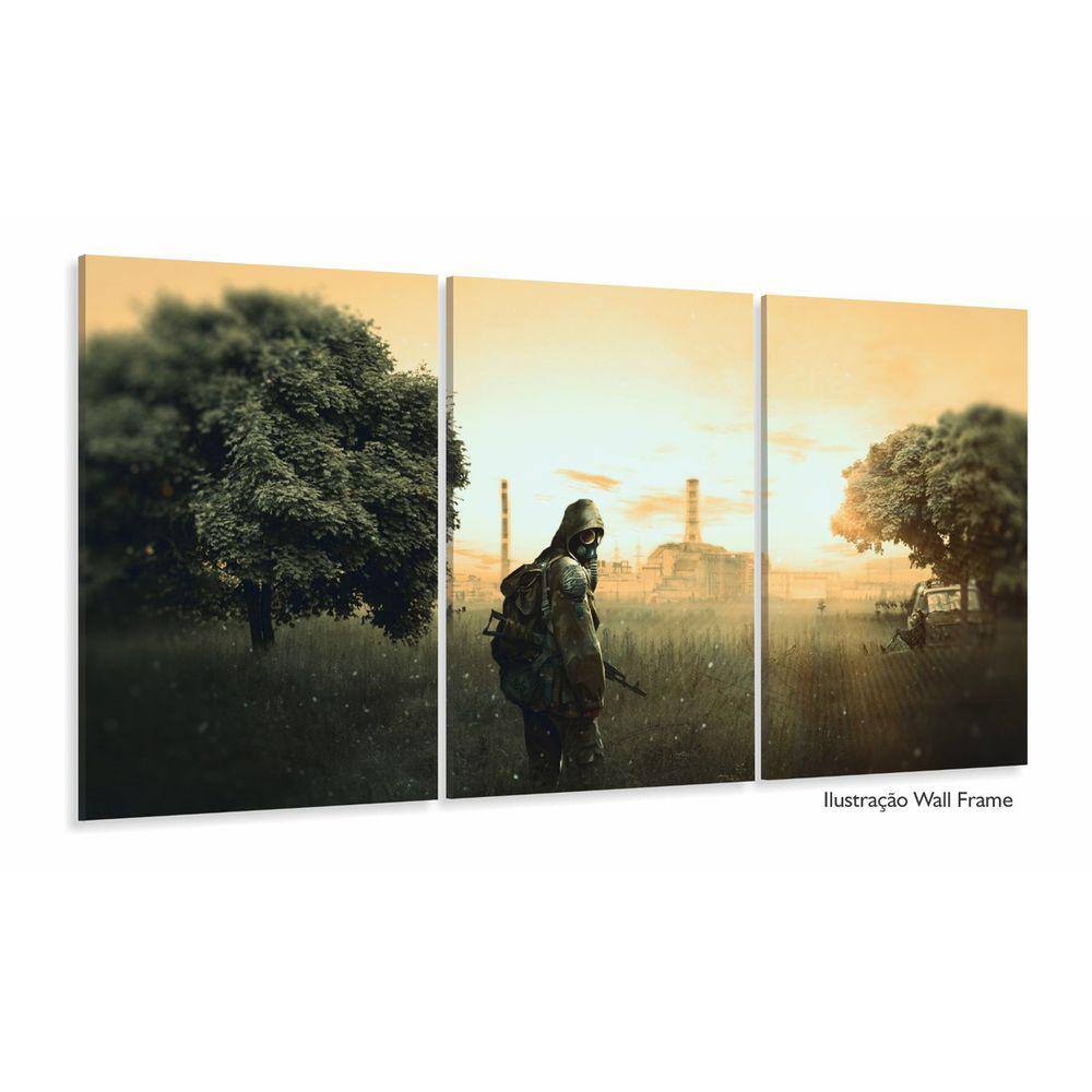 Quadro Decorativos Escape from Tarkov com 3 peças 125x60