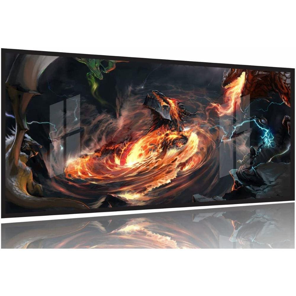 Quadro Decorativos Jogo-warcraft Com 130x60 Moldura Preta 2x2