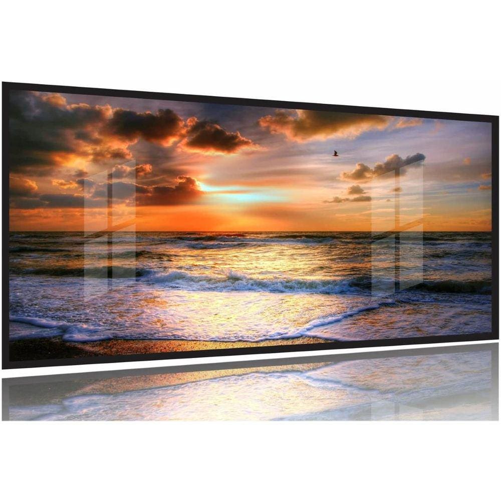 Quadro Decorativo Paisagem Mar Praia Pôr do Sol Arte 2