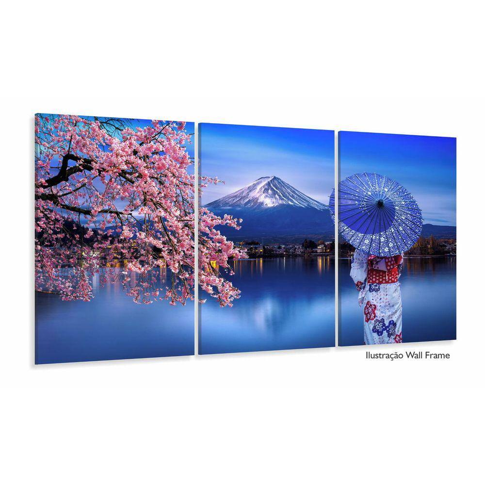 Quadro Decorativo Sala Quarto Escritório Paisagem Monte Fuji
