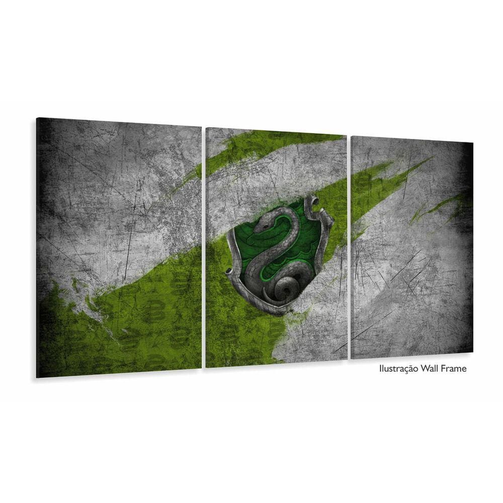 Quadro Harry Potter decorativo Tela em Tecido 120x60 3 peças