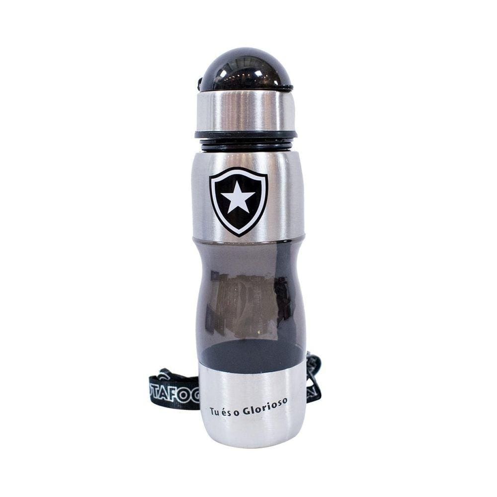 Garrafa Squeeze Acrílico 600 Ml -Botafogo