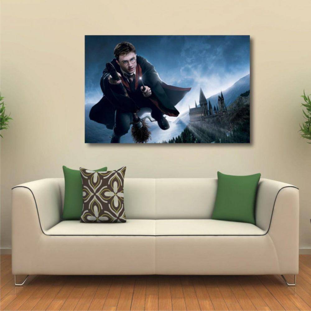 Quadro Harry Potter decorativo com Tela em Tecido 3
