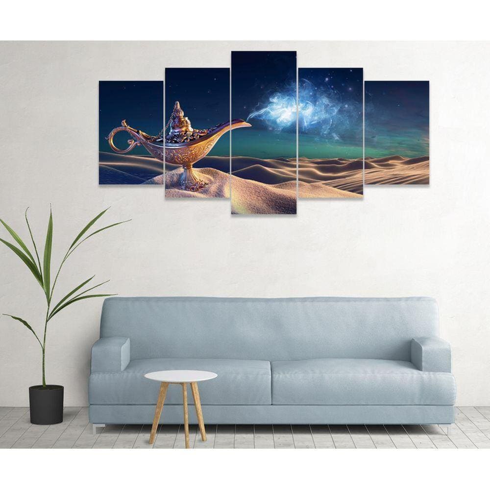 Quadro Decorativo Sala Quarto Escritório Lâmpada Mágica