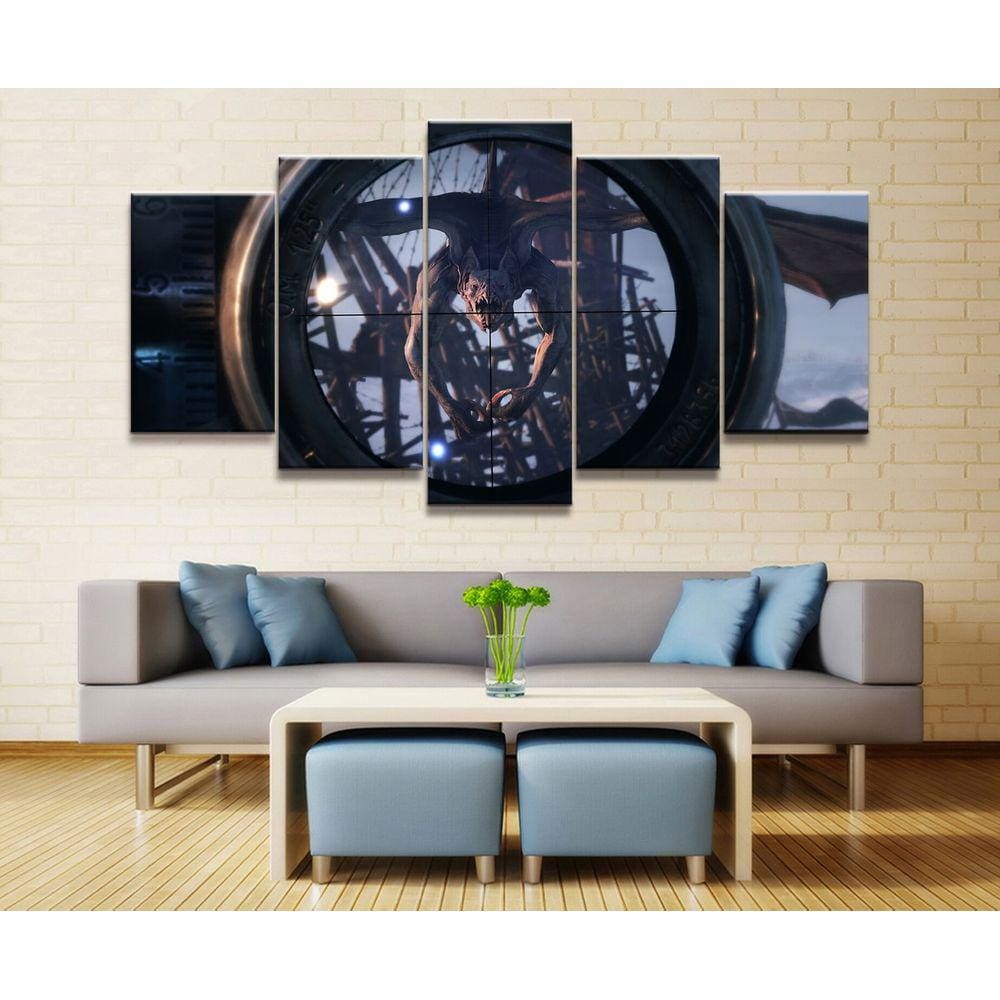 Quadro Decorativos Jogos com 5 peças 130x65 m13