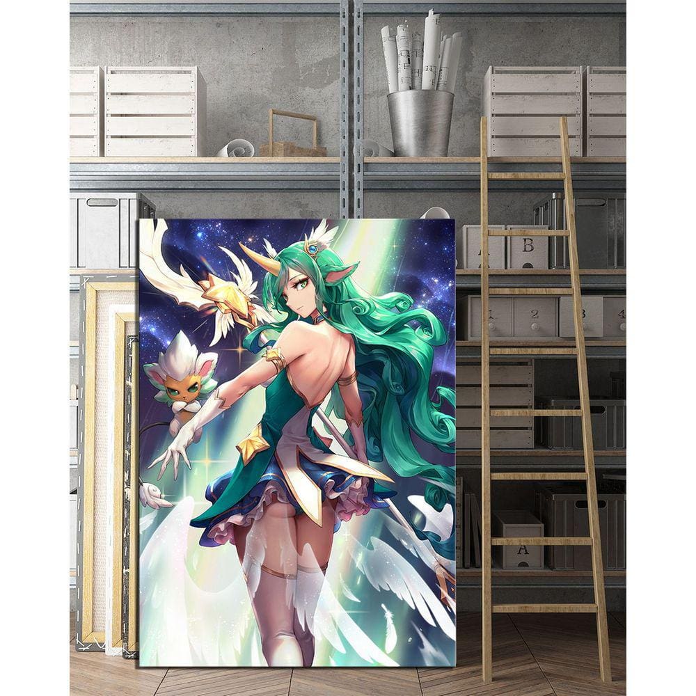 Quadro Decorativos League of Legends com 5 peças 130x65 6