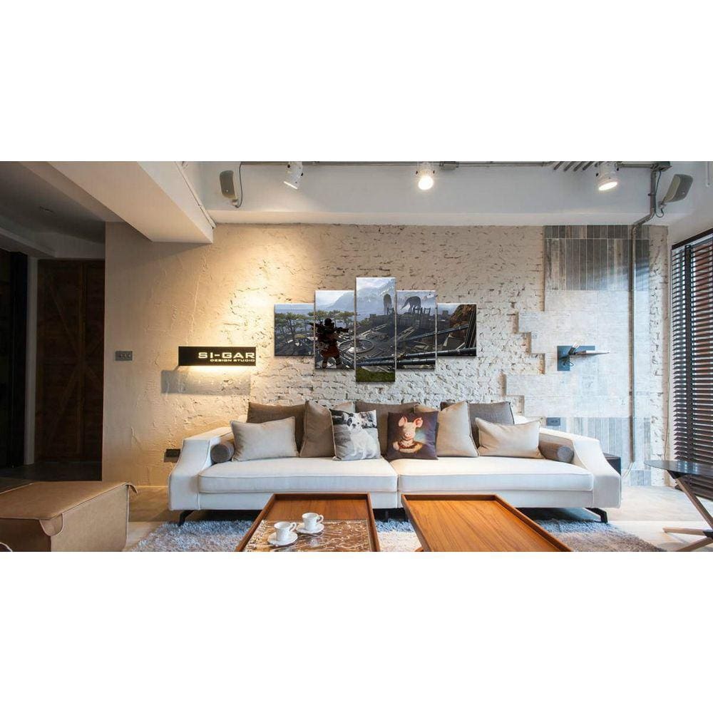 Quadro Decorativos Jogos com 5 peças 130x65 m07