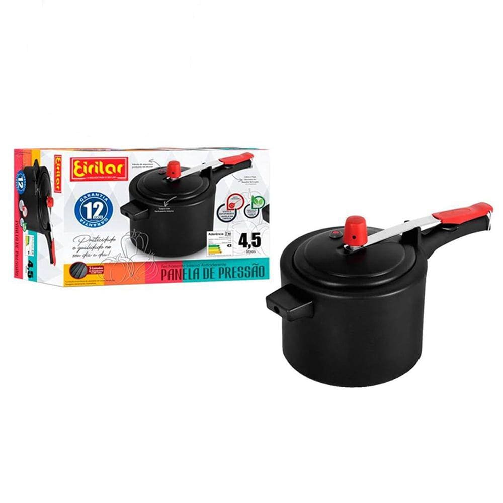 Panela de Pressão Antiaderente 4,5Lts - Eirilar