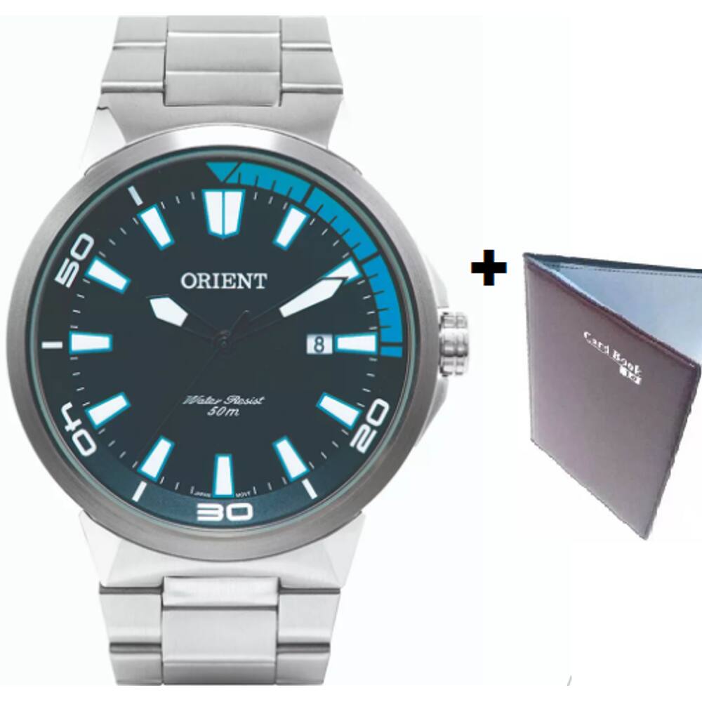 Relogio orient masculino analogico aco mbss1196apasx | Extra