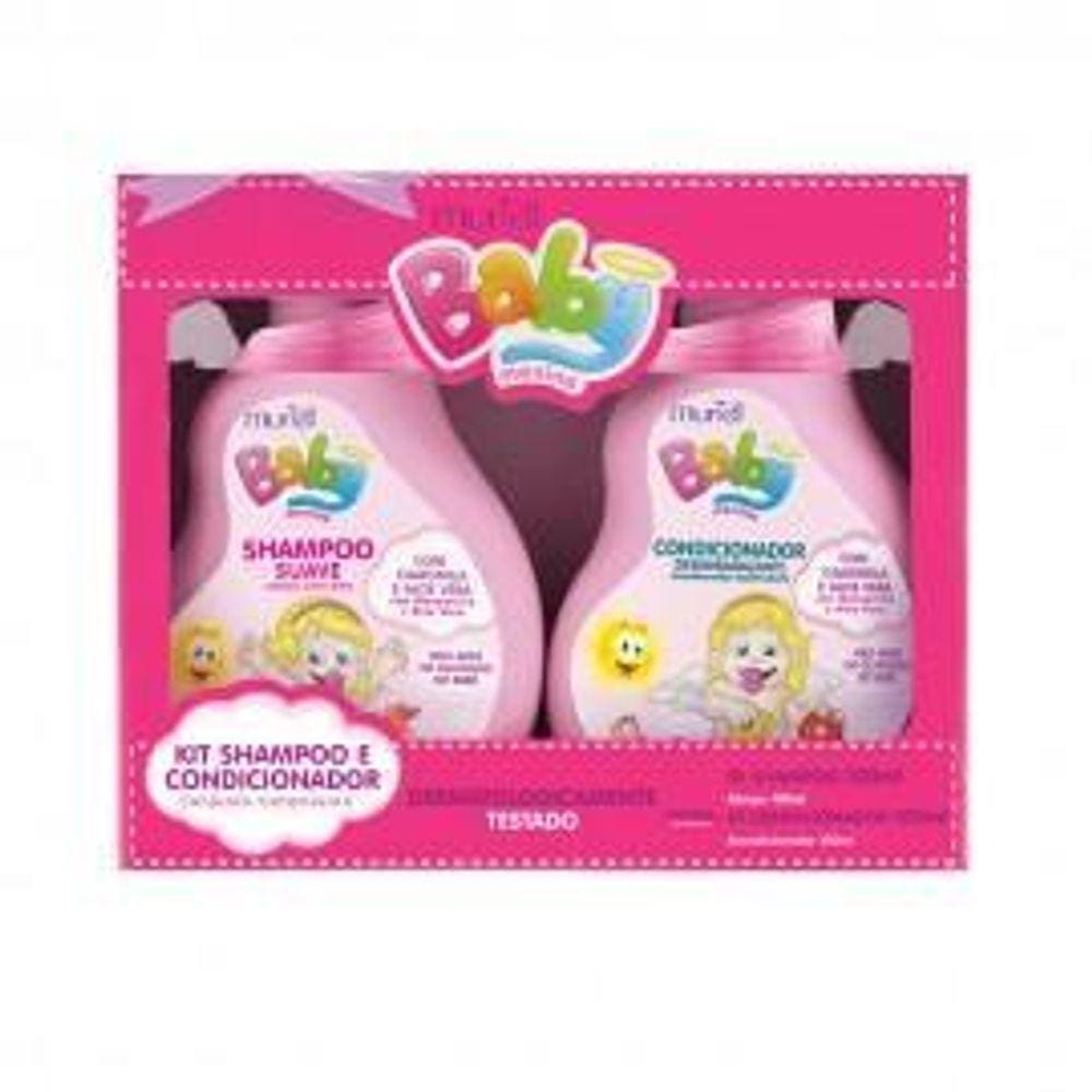 Kit Muriel Baby Sh+Cond Menina 100Ml