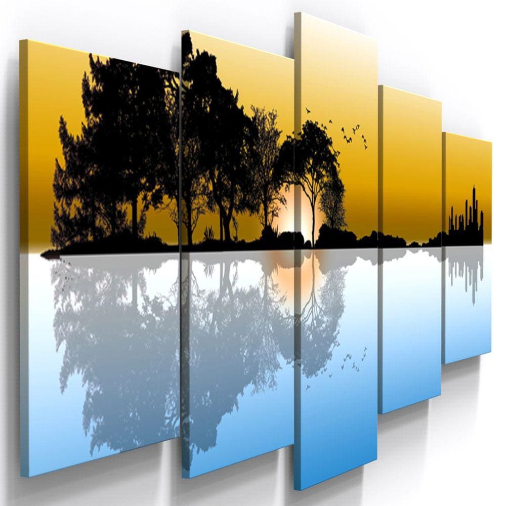 Quadros Decorativos Paisagem Violão Quarto 4
