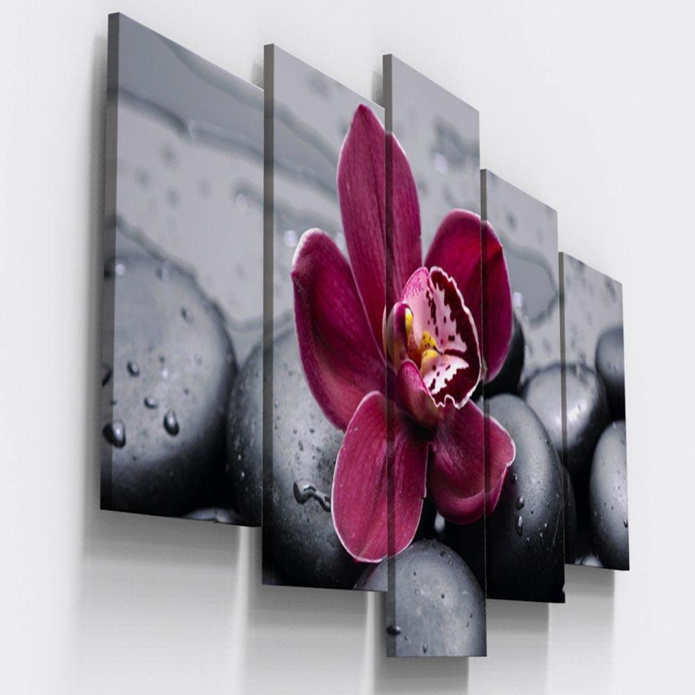 Quadros Decorativos Orquidea Flor Botanico Sala Copa